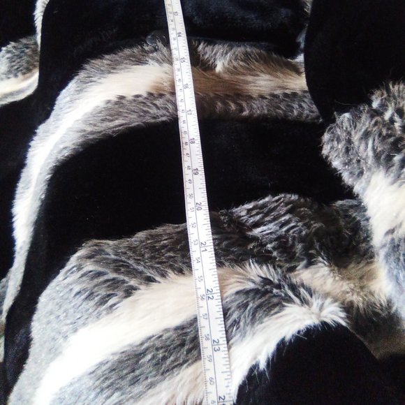 Rare Find "Saint Laurent" Faux Fur Coat - Picture 11 of 16